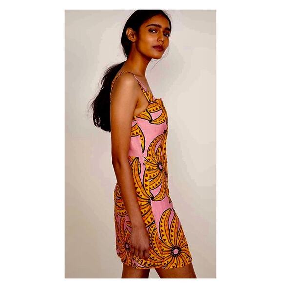 Farm Rio & Alberto Pitta Banana Short Dress. - Picture 5 of 8